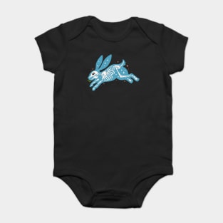 Rabbit Bones Baby Bodysuit